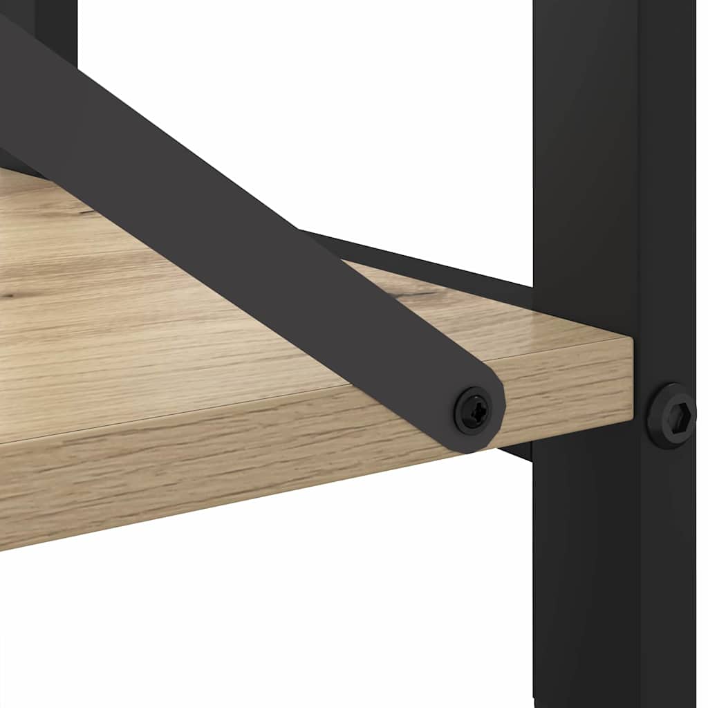Bibliothèque Chêne sonoma 80 x 30 x 83 cm Bois d'ingénierie - XIOS