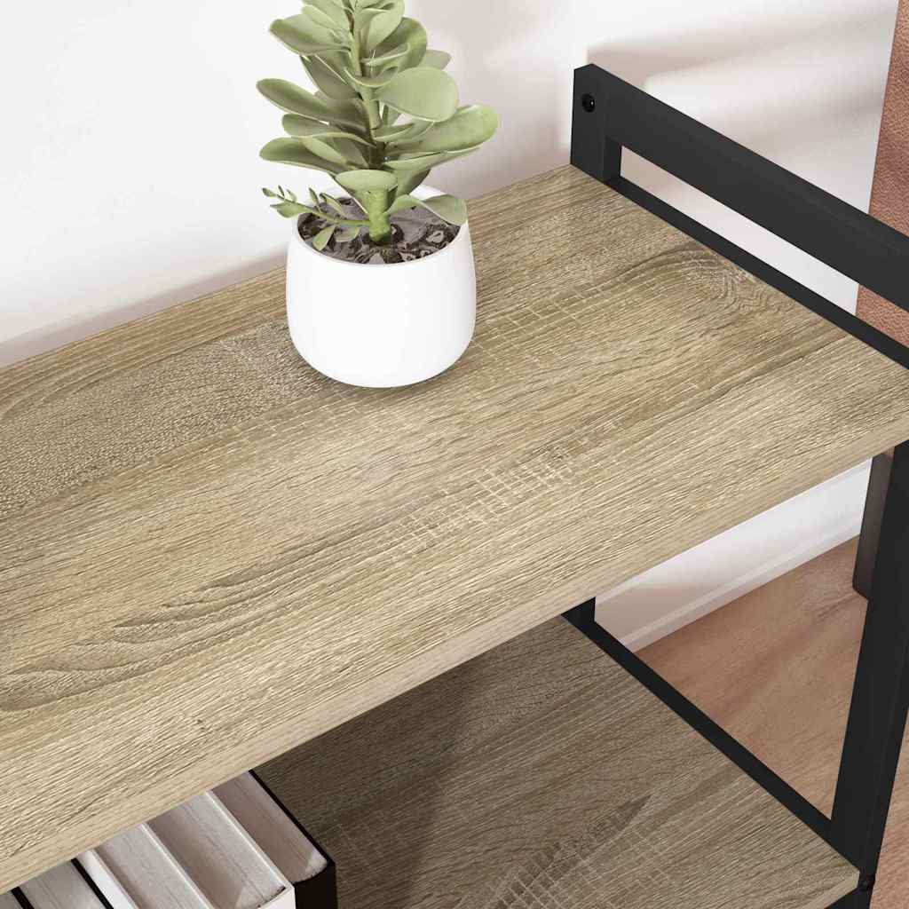 Bibliothèque Chêne sonoma 80 x 30 x 83 cm Bois d'ingénierie - XIOS
