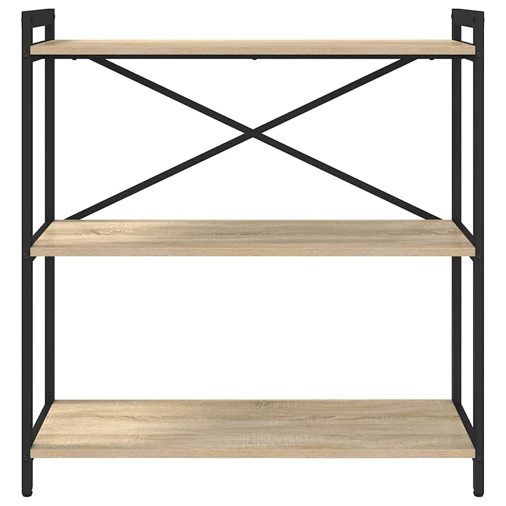Bibliothèque Chêne sonoma 80 x 30 x 83 cm Bois d'ingénierie - XIOS