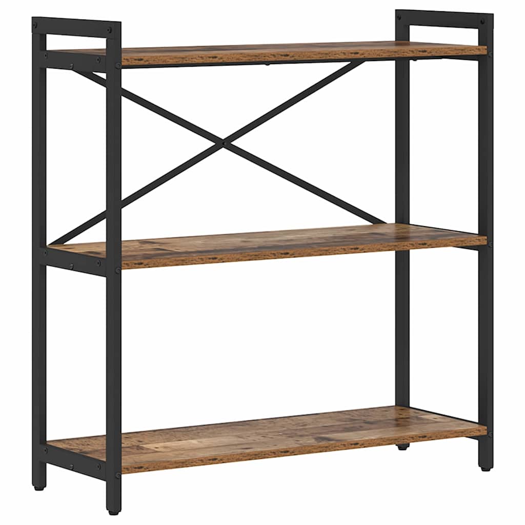 Bibliothèque Bois ancien 80 x 30 x 83 cm Bois d'ingénierie - XIOS