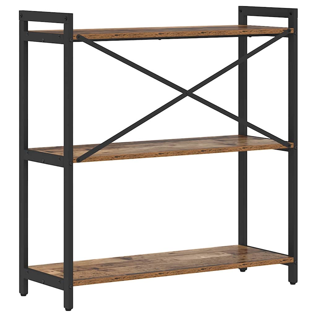 Bibliothèque Bois ancien 80 x 30 x 83 cm Bois d'ingénierie - XIOS
