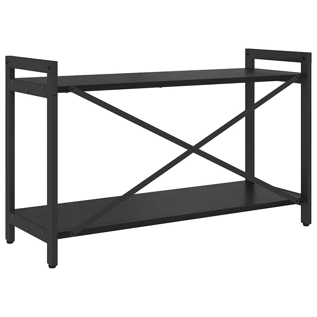 Bibliothèque Chêne noir 80 x 30 x 48.5 cm Bois d'ingénierie - XIOS
