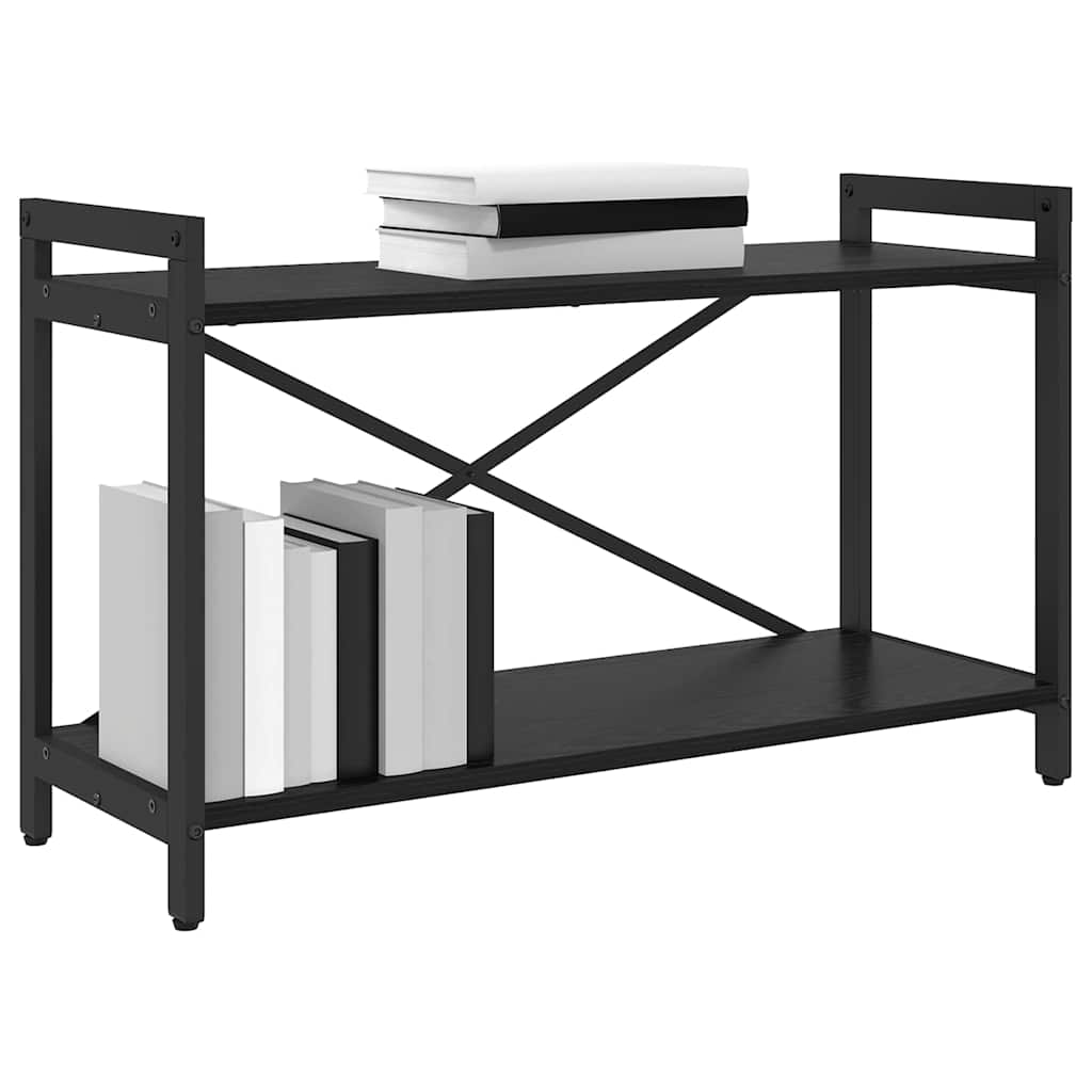 Bibliothèque Chêne noir 80 x 30 x 48.5 cm Bois d'ingénierie - XIOS