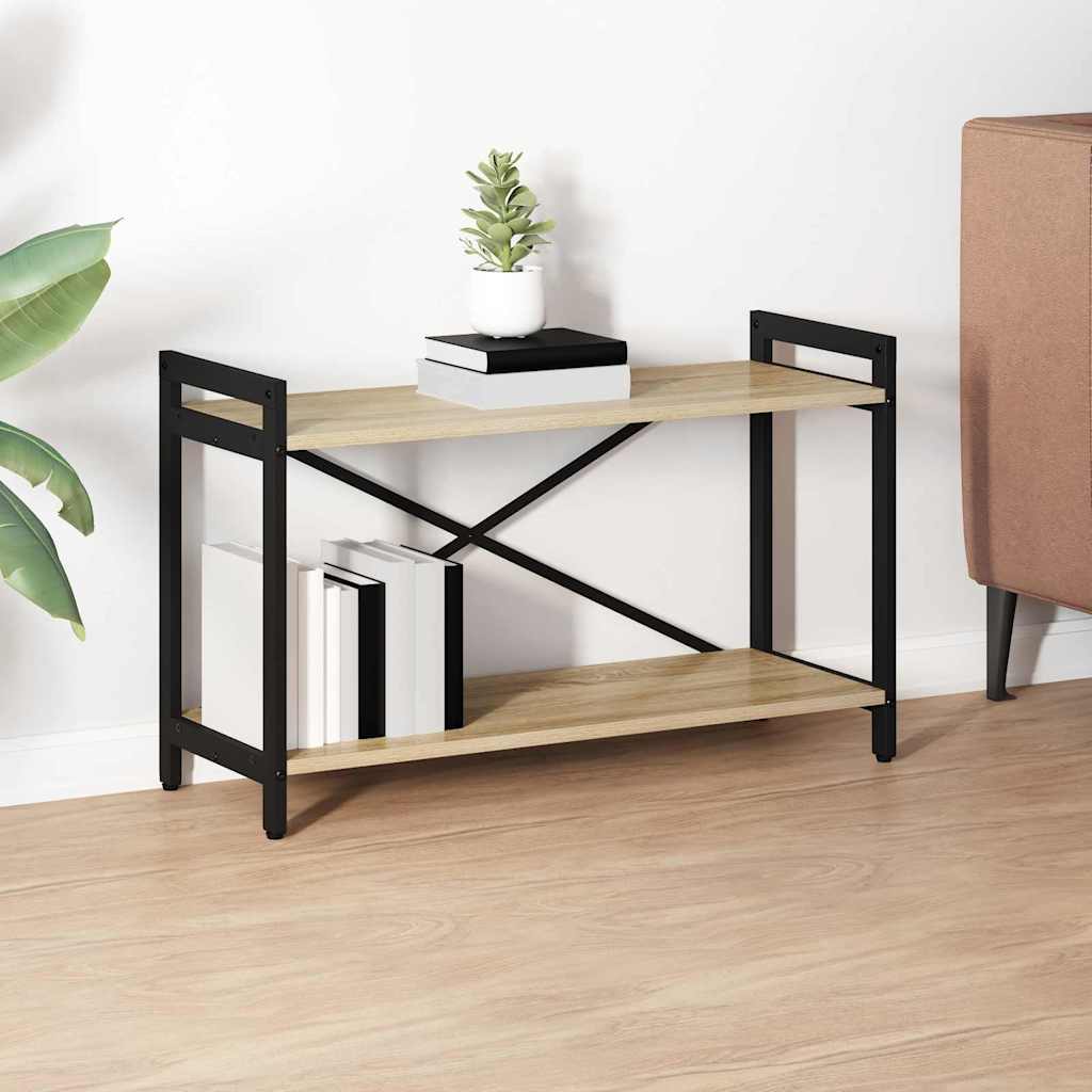 Bibliothèque Chêne sonoma 80 x 30 x 48.5 cm Bois d'ingénierie - XIOS