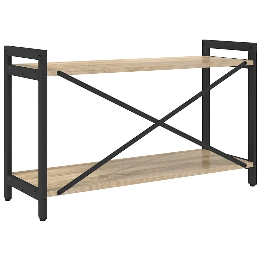 Bibliothèque Chêne sonoma 80 x 30 x 48.5 cm Bois d'ingénierie - XIOS