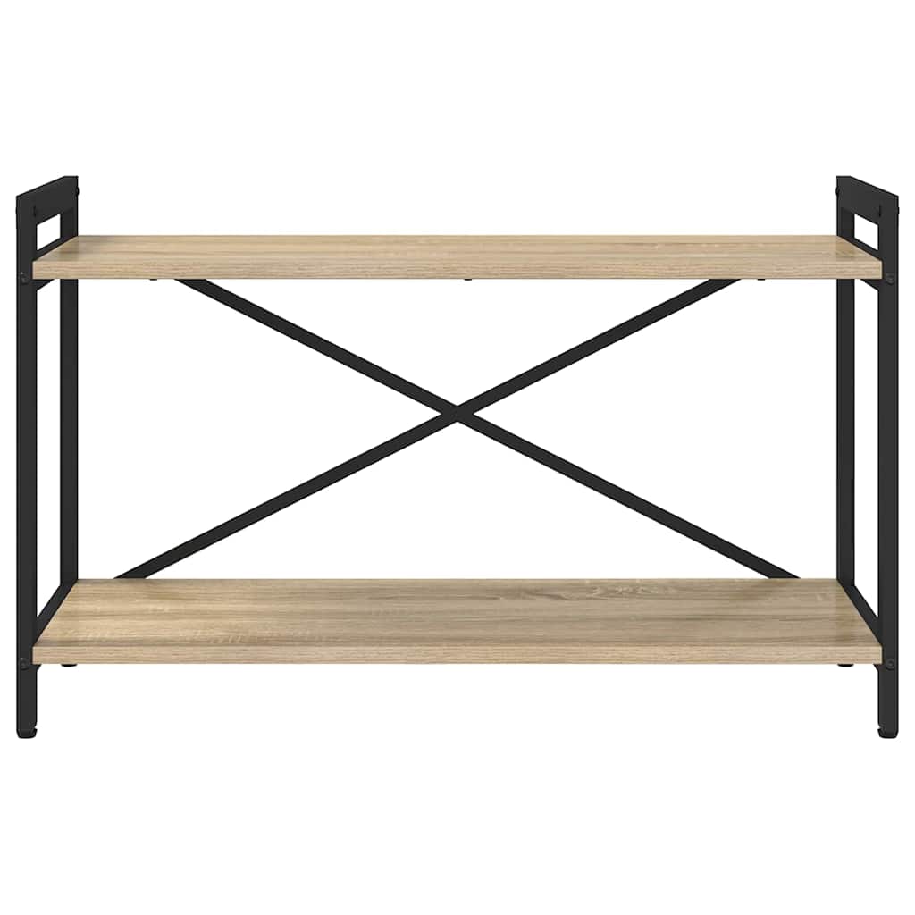 Bibliothèque Chêne sonoma 80 x 30 x 48.5 cm Bois d'ingénierie - XIOS