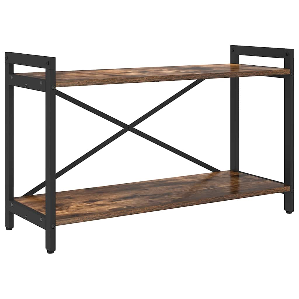 Bibliothèque Chêne fumé 80 x 30 x 48.5 cm Bois d'ingénierie - XIOS