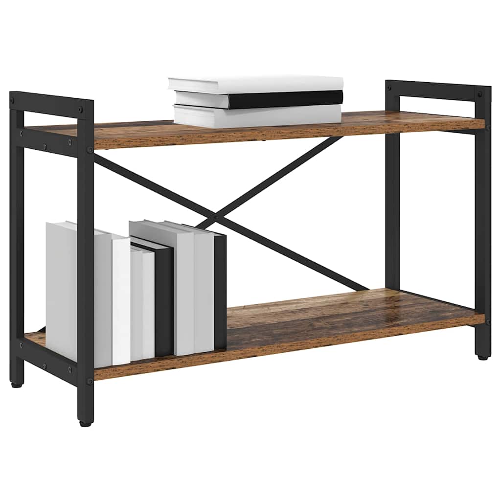 Bibliothèque Bois ancien 80 x 30 x 48.5 cm Bois d'ingénierie - XIOS