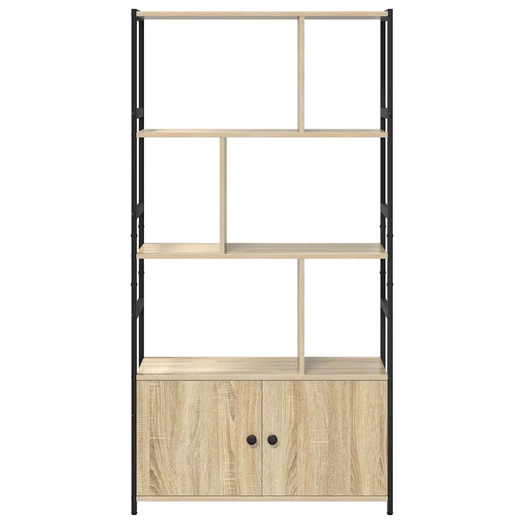 Étagère Chêne sonoma 80 x 30 x 155.5 cm Bois d'ingénierie - XIOS