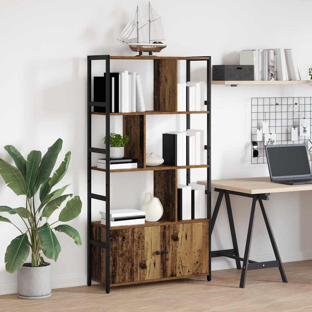 Étagère Bois ancien 80 x 30 x 155.5 cm Bois d'ingénierie - XIOS