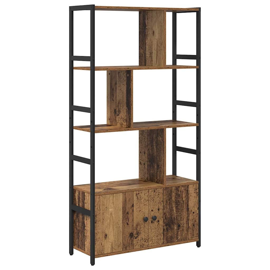 Étagère Bois ancien 80 x 30 x 155.5 cm Bois d'ingénierie - XIOS