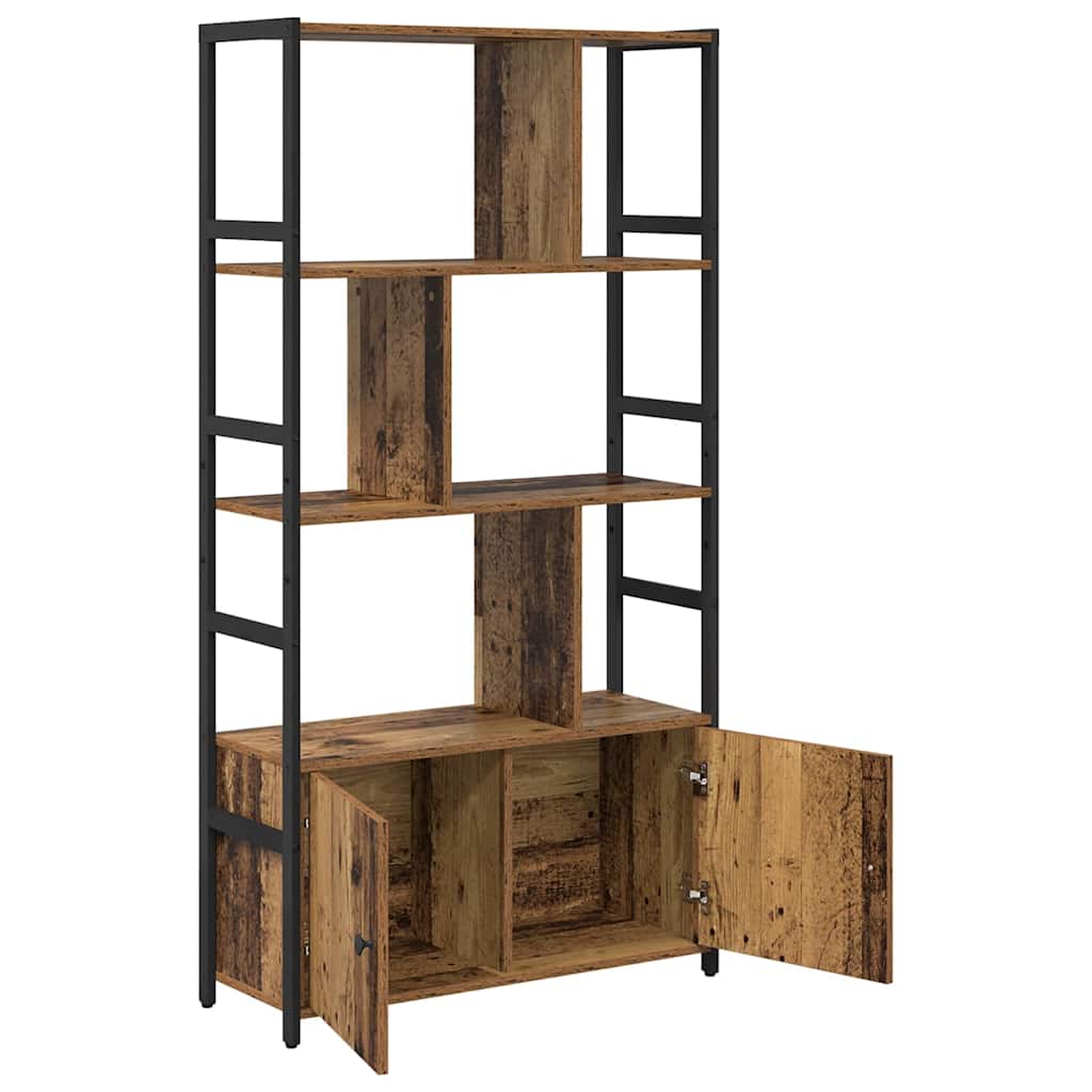 Étagère Bois ancien 80 x 30 x 155.5 cm Bois d'ingénierie - XIOS