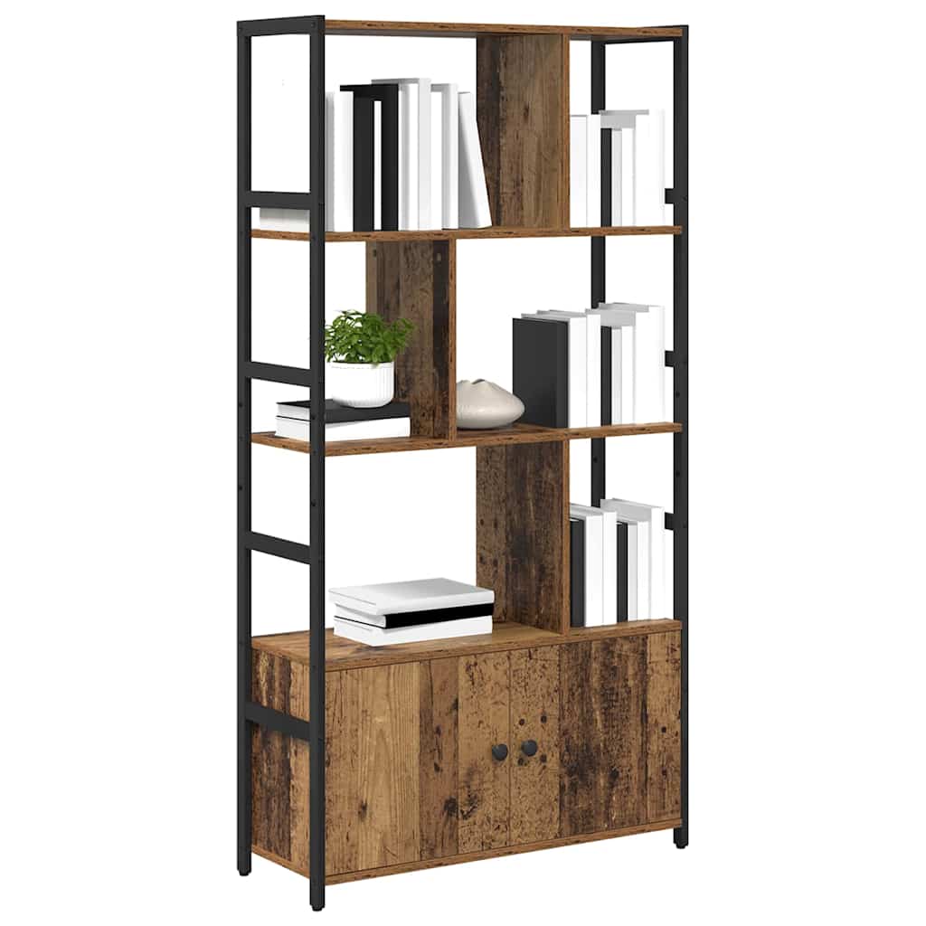 Étagère Bois ancien 80 x 30 x 155.5 cm Bois d'ingénierie - XIOS