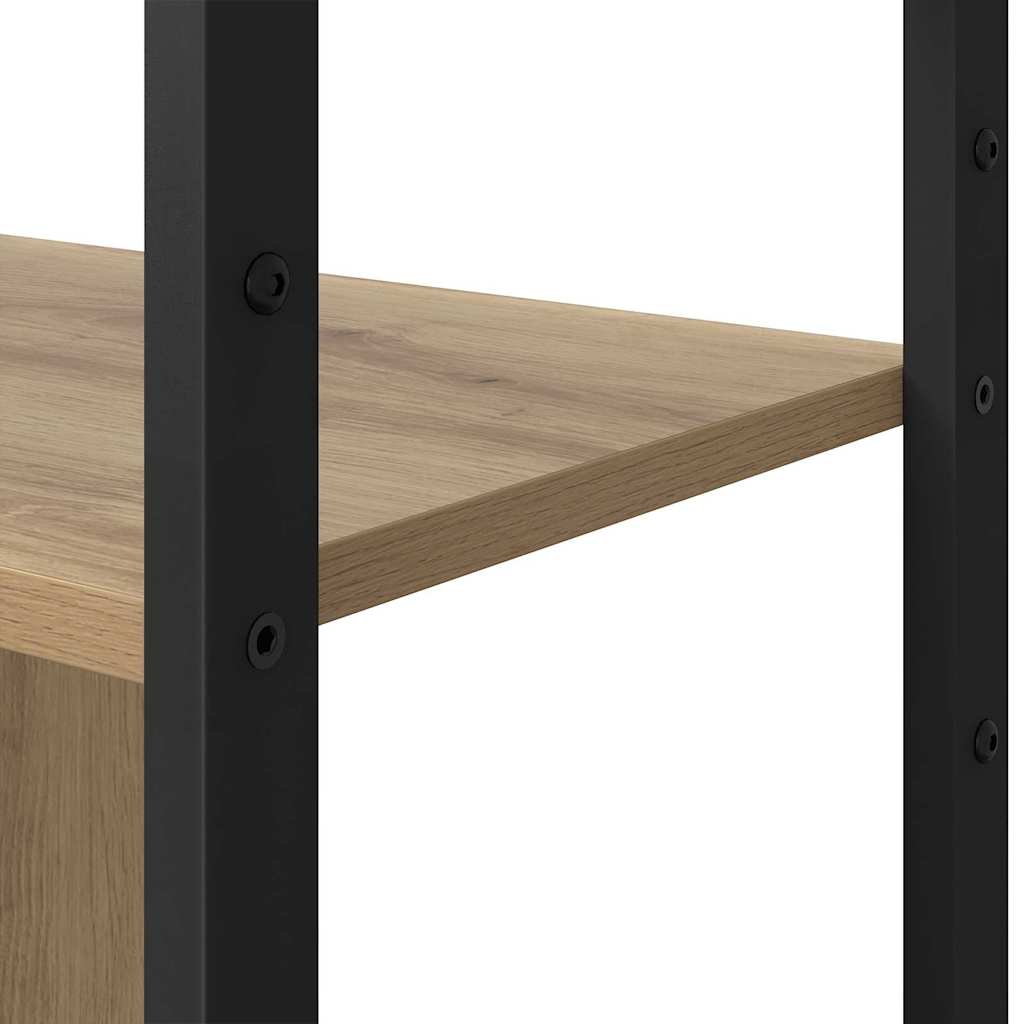 Étagère chêne artisanal 80 x 30 x 155.5 cm Bois d'ingénierie - XIOS