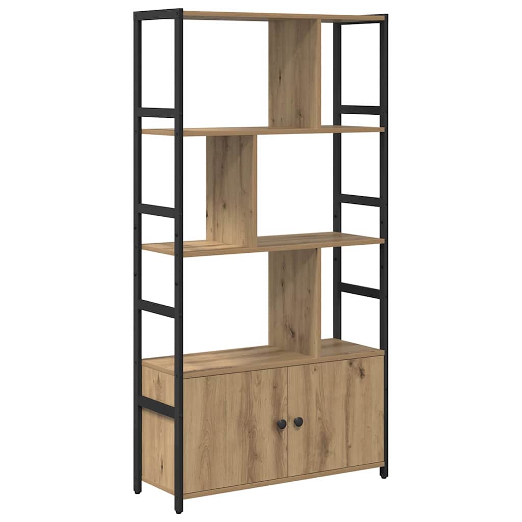 Étagère chêne artisanal 80 x 30 x 155.5 cm Bois d'ingénierie - XIOS