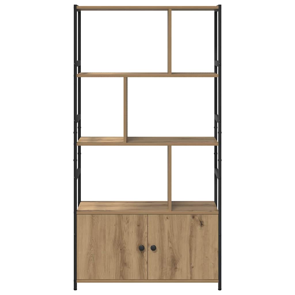 Étagère chêne artisanal 80 x 30 x 155.5 cm Bois d'ingénierie - XIOS