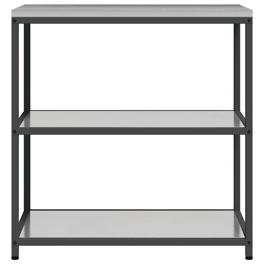 Étagère de Cuisine HATTEM Argenté 90 x 50 x 92 cm Acier - XIOS
