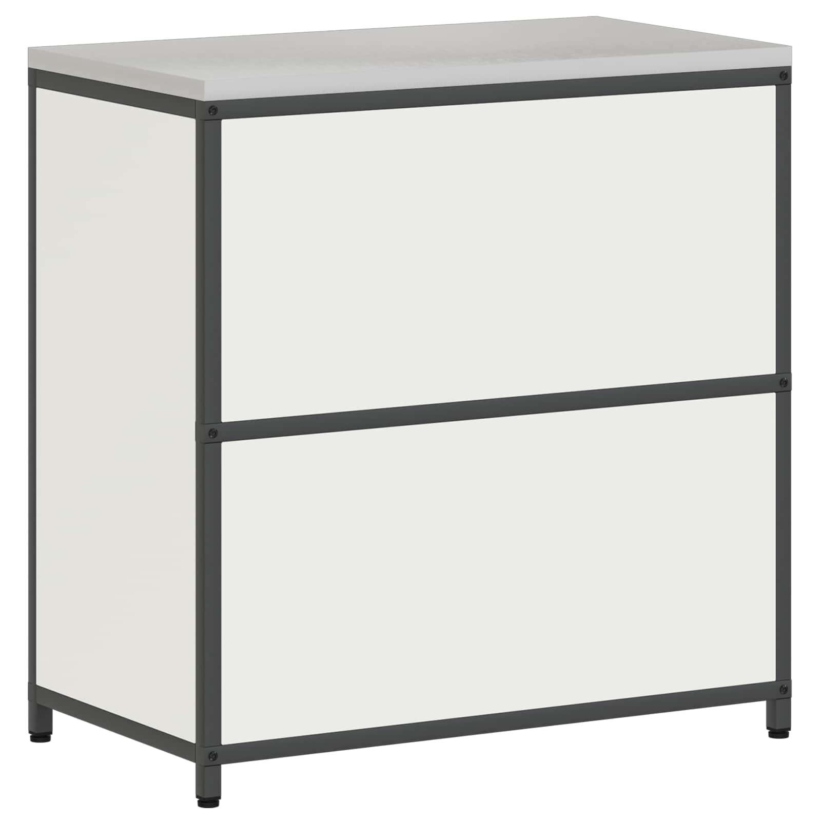 Meuble de rangement de cuisine HATTEM Blanc 90 x 50 x 92 cm - XIOS