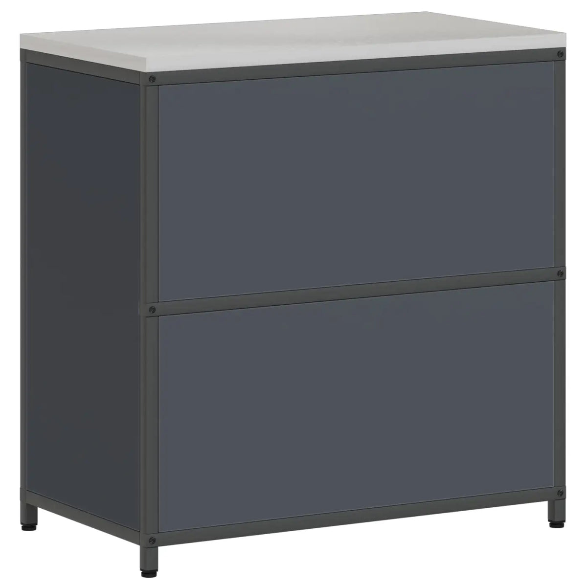 Meuble de rangement de cuisine HATTEM Anthracite Acier - XIOS