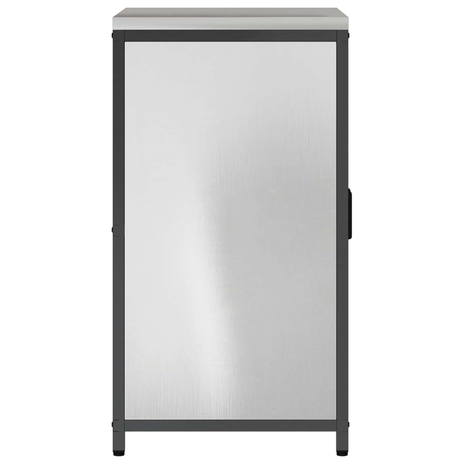 Meuble de rangement de cuisine HATTEM Argenté 60 x 50 x 92 cm - XIOS