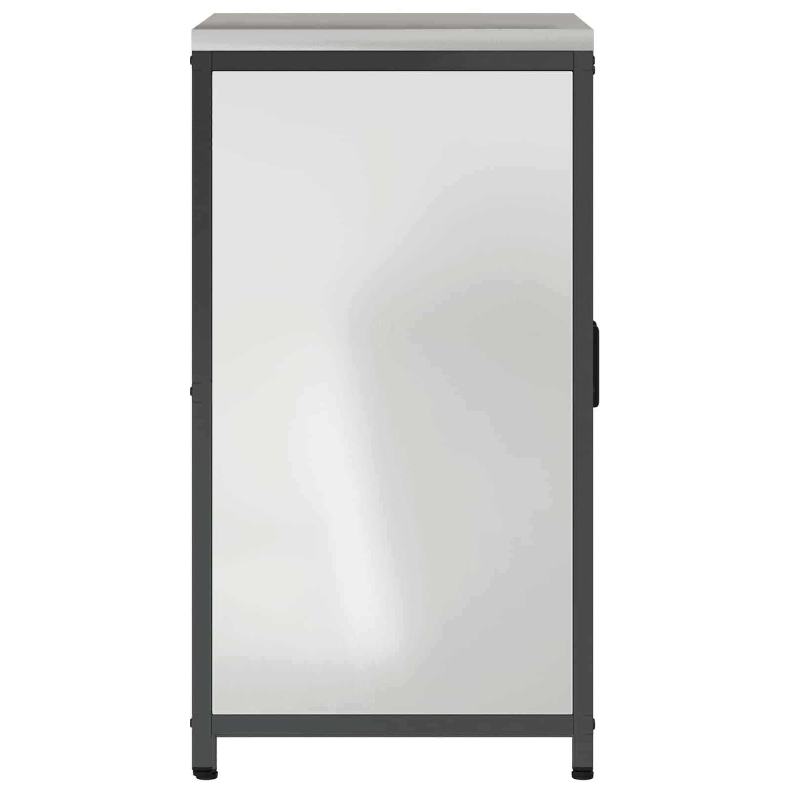 Meuble de rangement de cuisine HATTEM Argenté 60 x 50 x 92 cm - XIOS