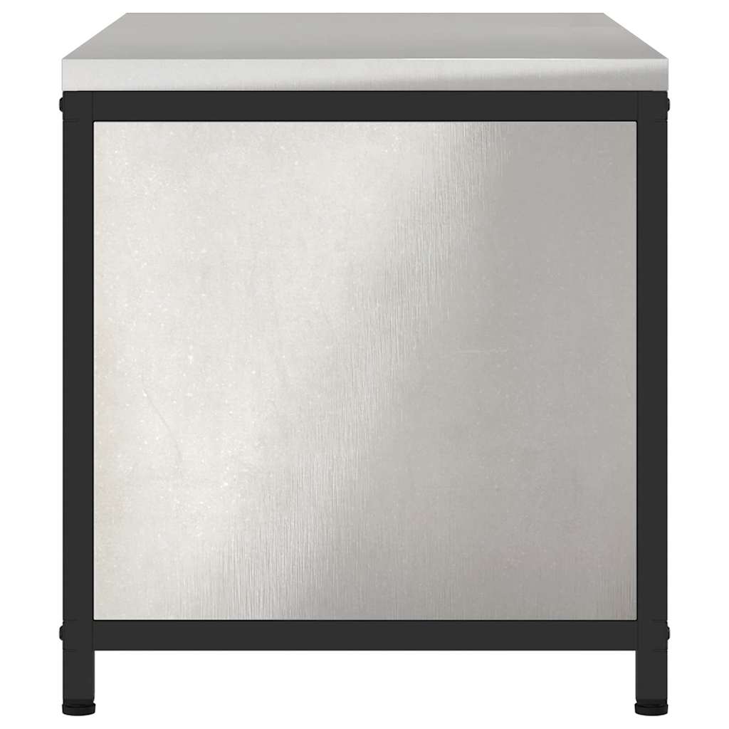 Meuble de rangement de cuisine HATTEM Argenté 90 x 50 x 53 cm - XIOS