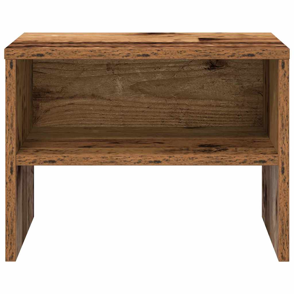 Cabinet de chevet Bois ancien 40 x 40 x 30 cm Bois d'ingénierie - XIOS