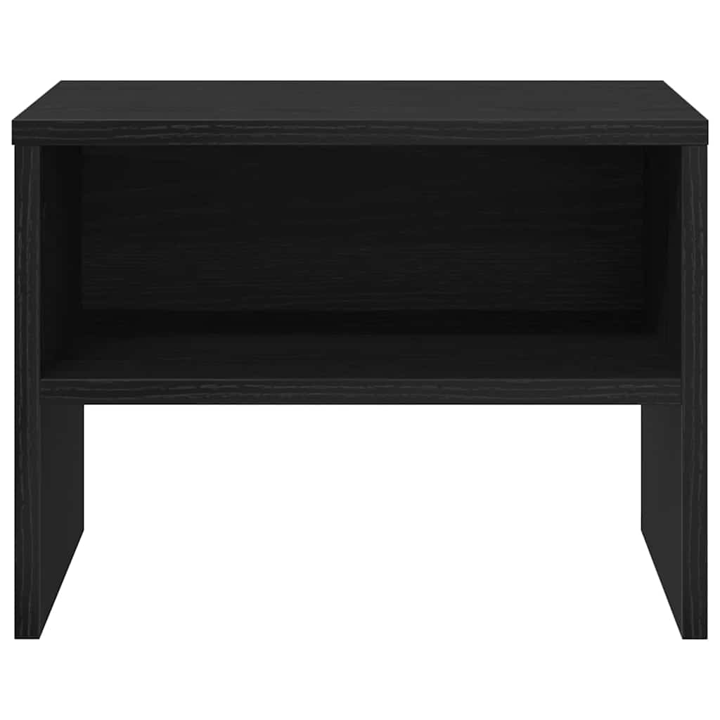 Cabinet de chevet Chêne noir 40 x 40 x 30 cm Bois d'ingénierie - XIOS