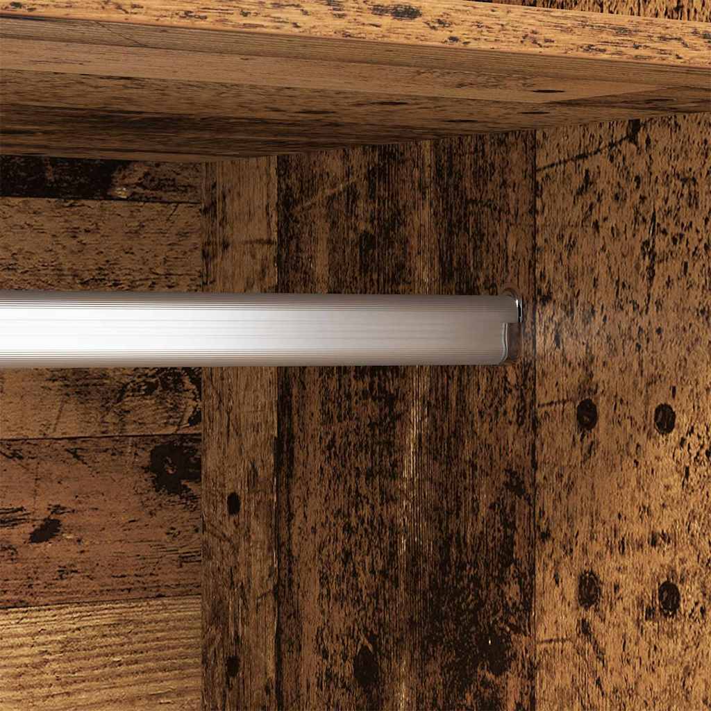 Armoire avec étagère Bois ancien Bois d'ingénierie - XIOS