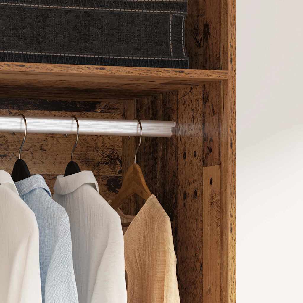 Armoire avec étagère Bois ancien Bois d'ingénierie - XIOS