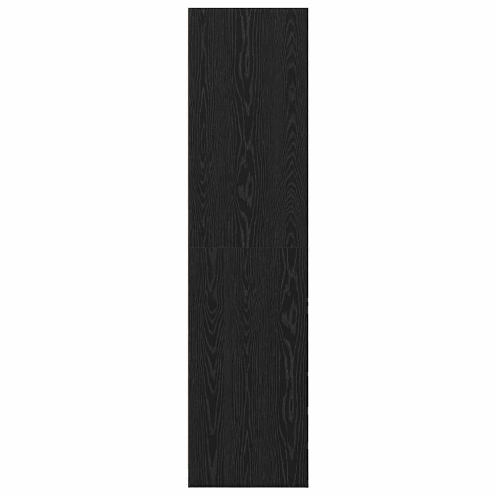 Armoire avec étagère avec stockage Chêne noir Bois d'ingénierie - XIOS