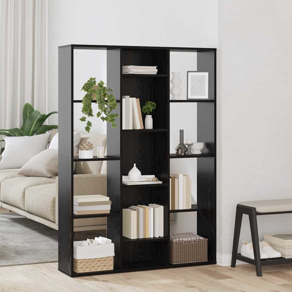Paravent Chêne noir 100 x 24 x 140 cm Bois d'ingénierie XIOS
