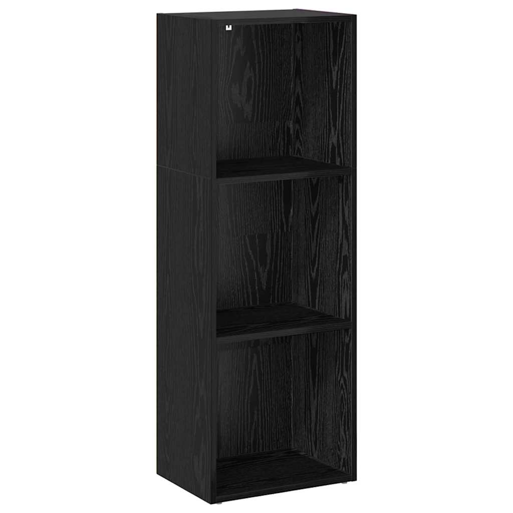 Bibliothèque Chêne noir 40 x 30 x 114 cm Bois d'ingénierie - XIOS