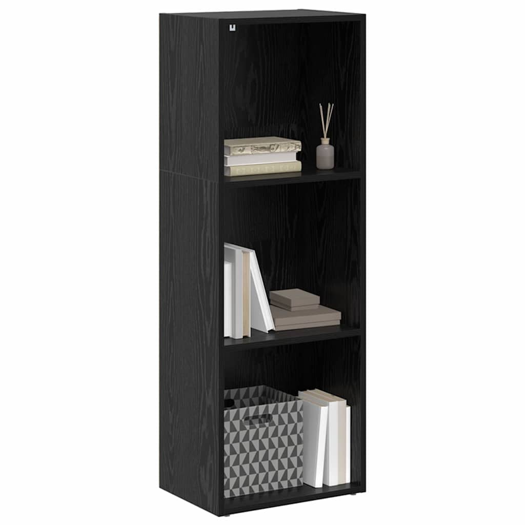 Bibliothèque Chêne noir 40 x 30 x 114 cm Bois d'ingénierie - XIOS