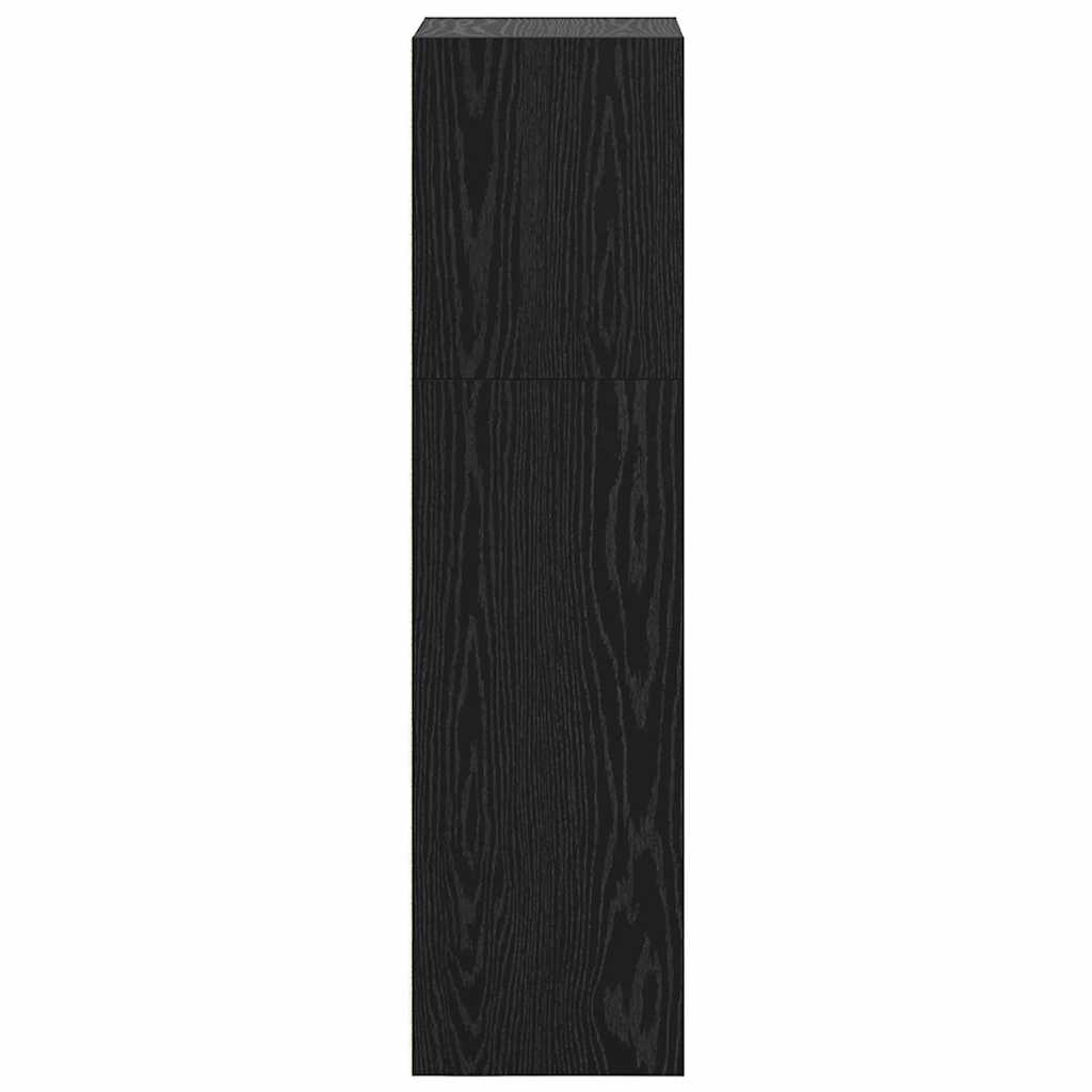 Bibliothèque Chêne noir 40 x 30 x 114 cm Bois d'ingénierie - XIOS