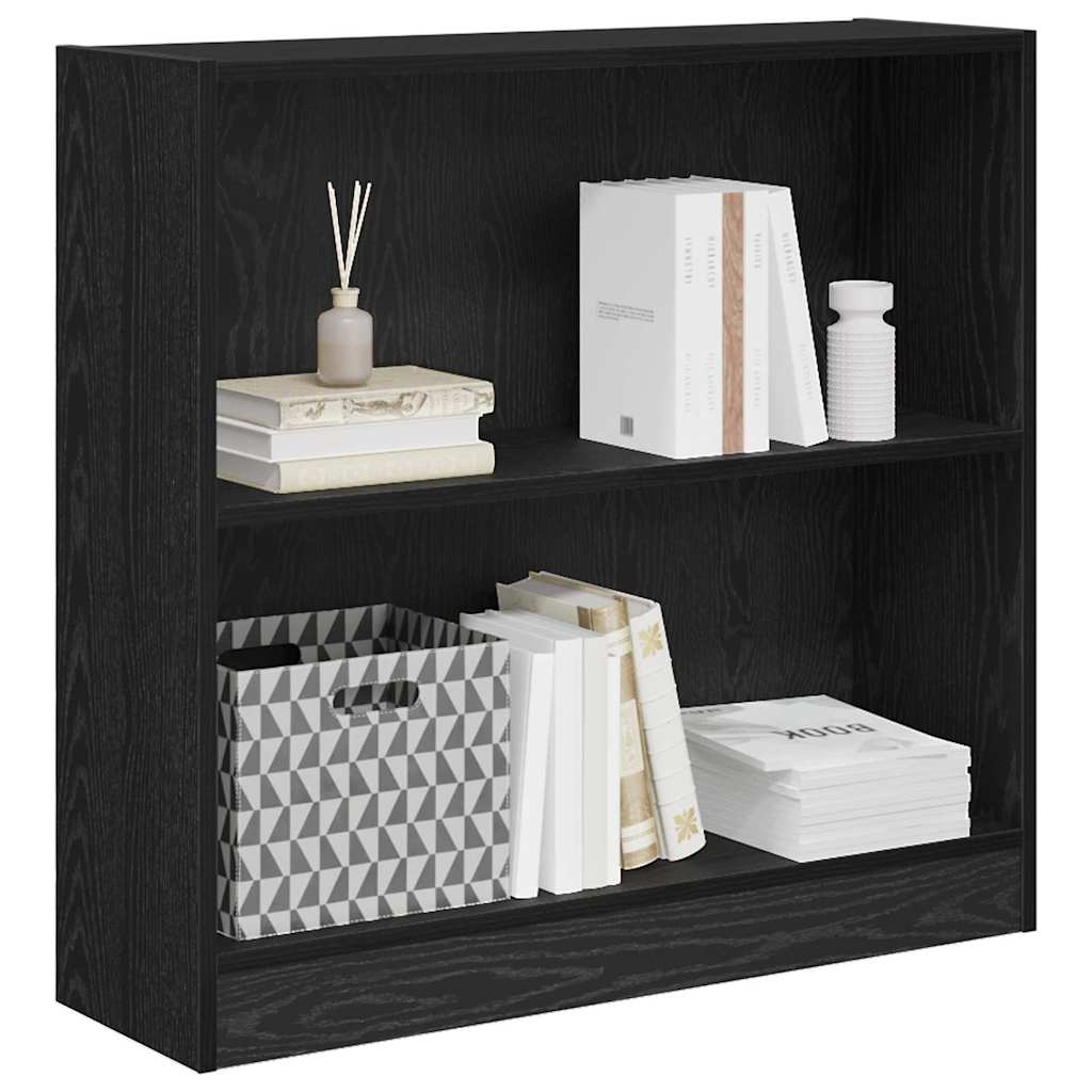 Étagère Chêne noir 80 x 24 x 76 cm Bois d'ingénierie - XIOS