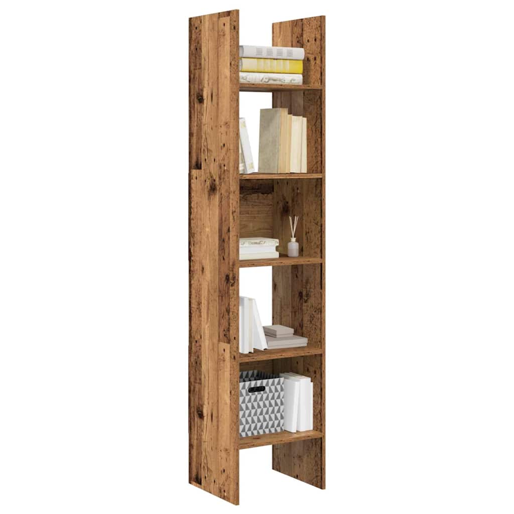 Bibliothèque Bois ancien 40 x 35 x 180 cm Bois d'ingénierie - XIOS