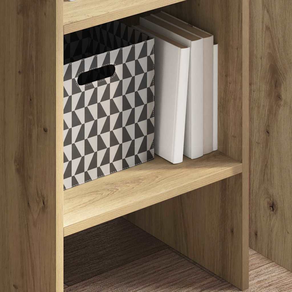 Bibliothèque chêne artisanal 40 x 35 x 180 cm Bois d'ingénierie - XIOS