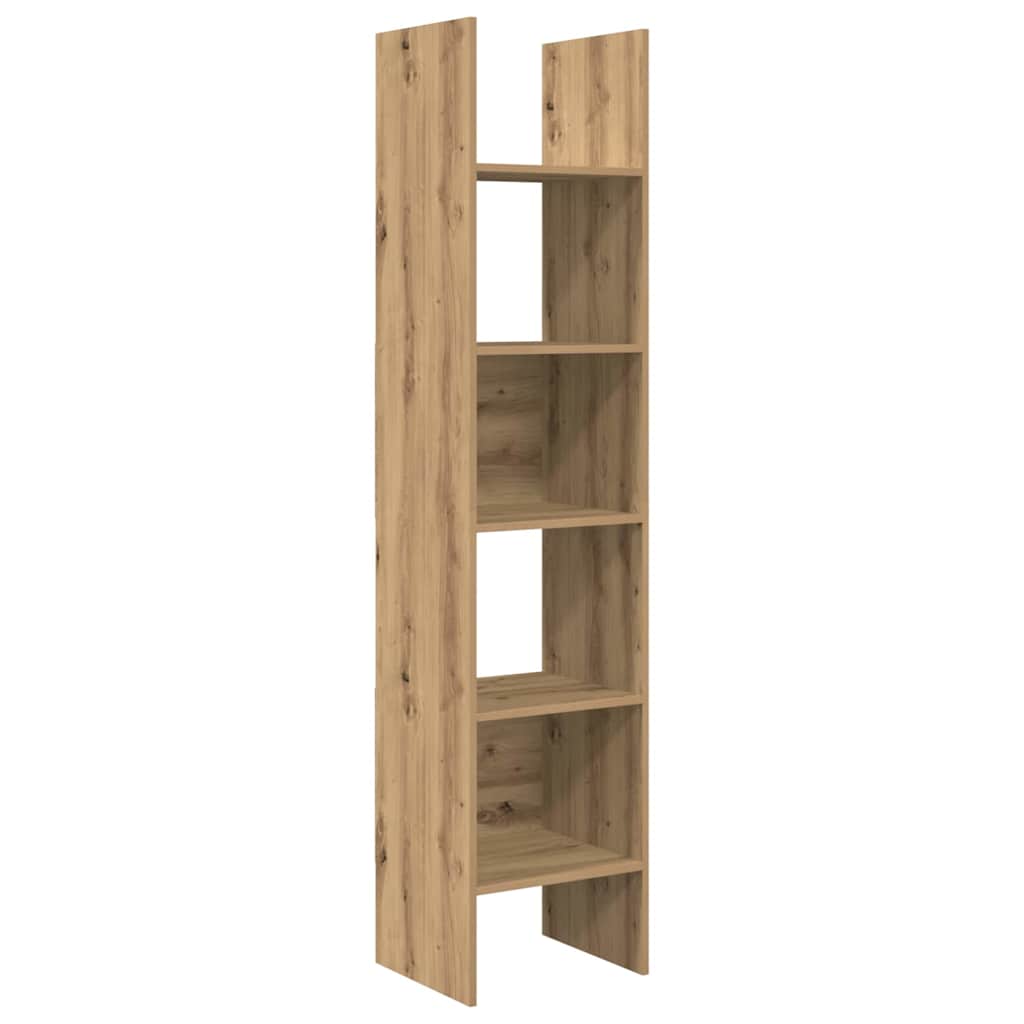 Bibliothèque chêne artisanal 40 x 35 x 180 cm Bois d'ingénierie - XIOS