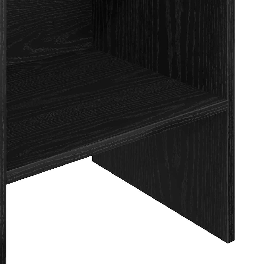 Bibliothèque Chêne noir 40 x 35 x 180 cm Bois d'ingénierie - XIOS