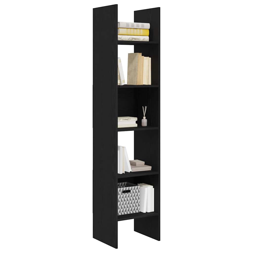 Bibliothèque Chêne noir 40 x 35 x 180 cm Bois d'ingénierie - XIOS