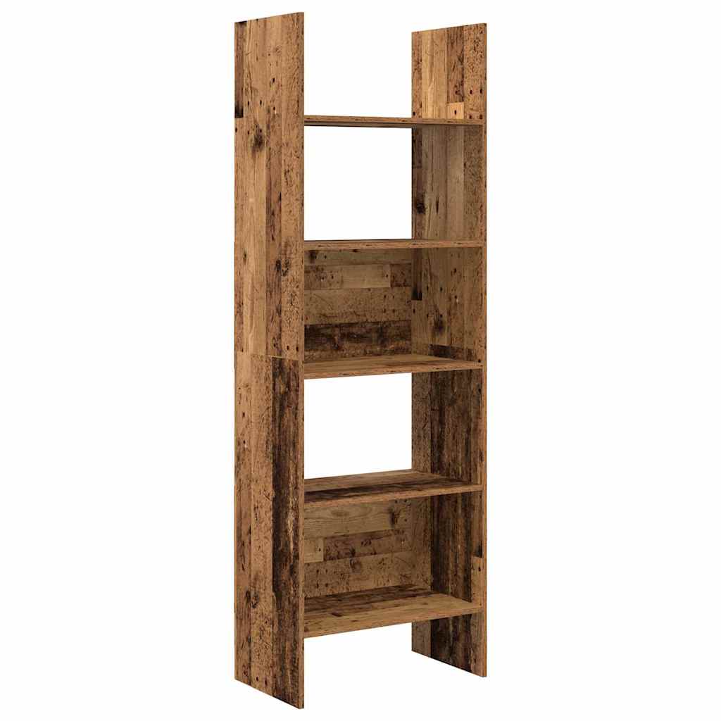 Bibliothèque Bois ancien 60 x 35 x 180 cm Bois d'ingénierie - XIOS