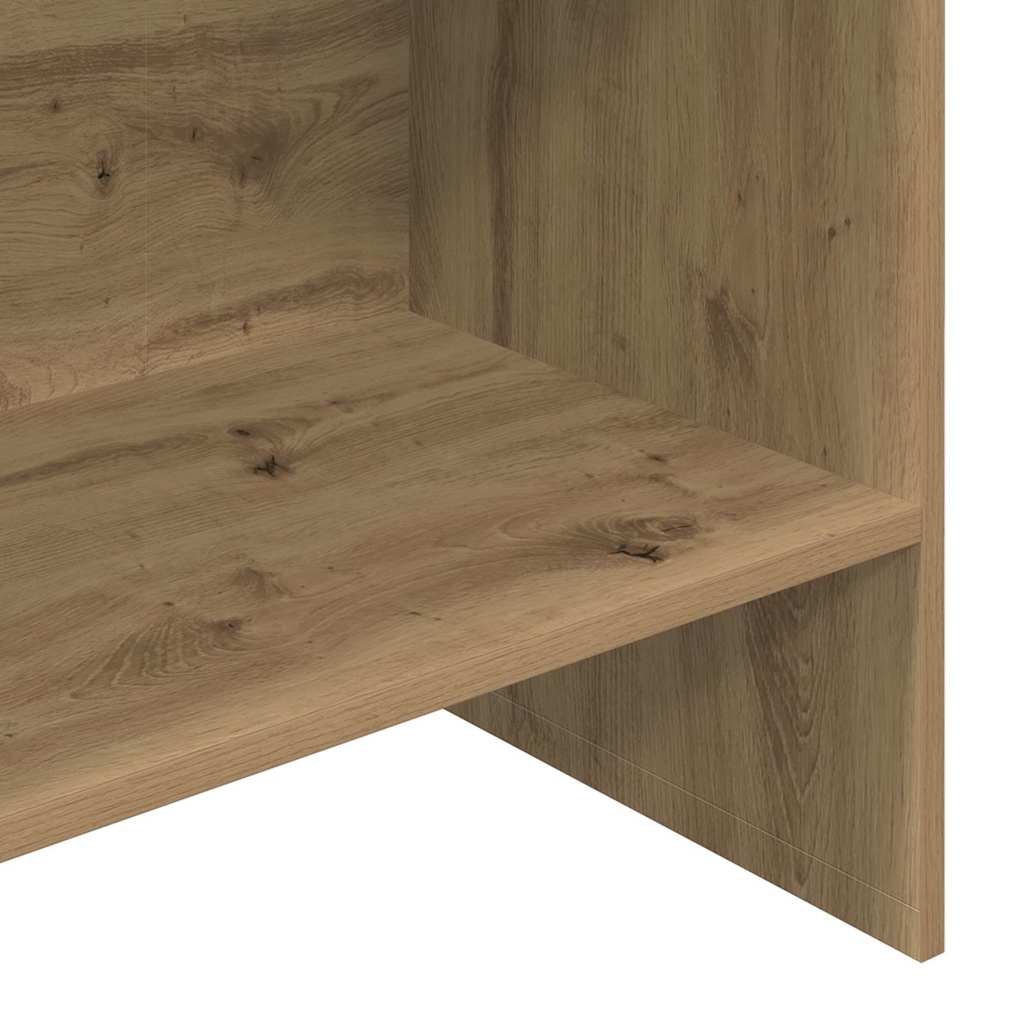 Bibliothèque chêne artisanal 60 x 35 x 180 cm Bois d'ingénierie - XIOS