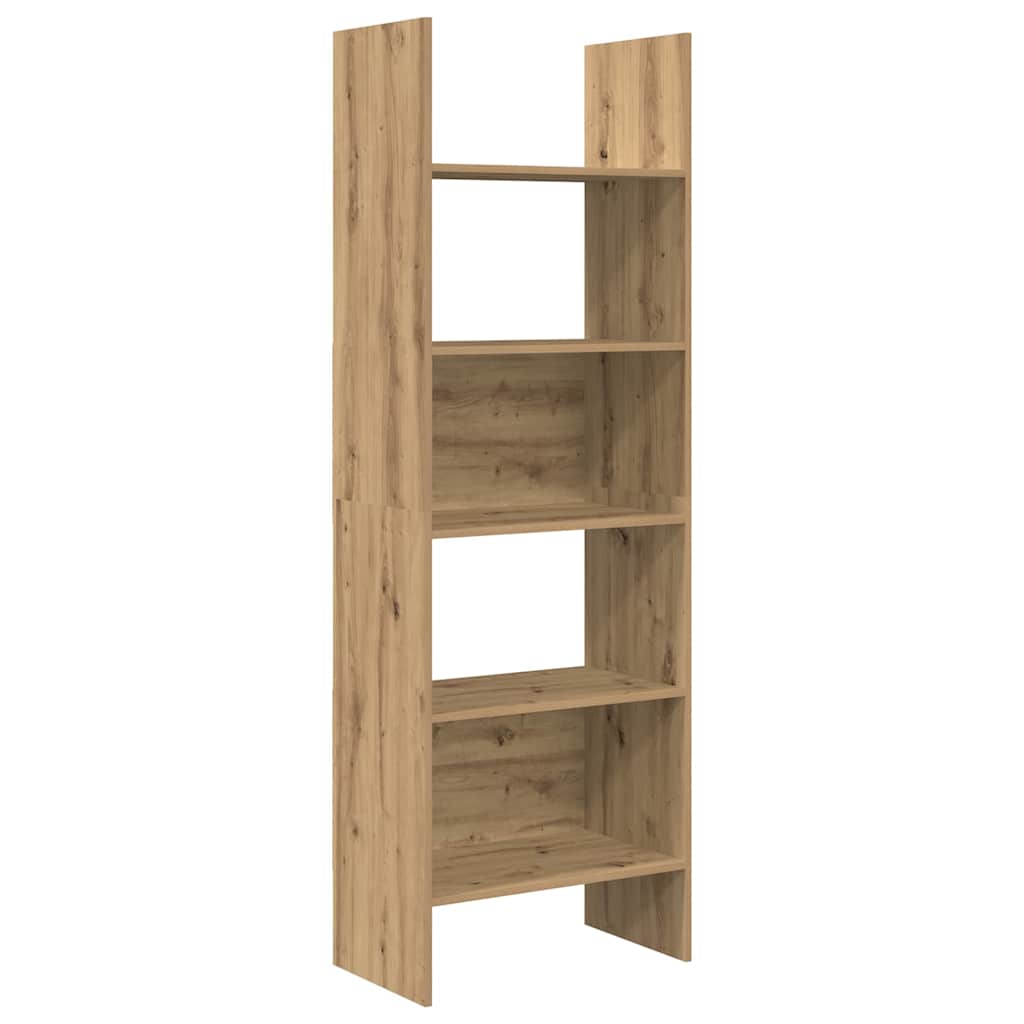 Bibliothèque chêne artisanal 60 x 35 x 180 cm Bois d'ingénierie - XIOS