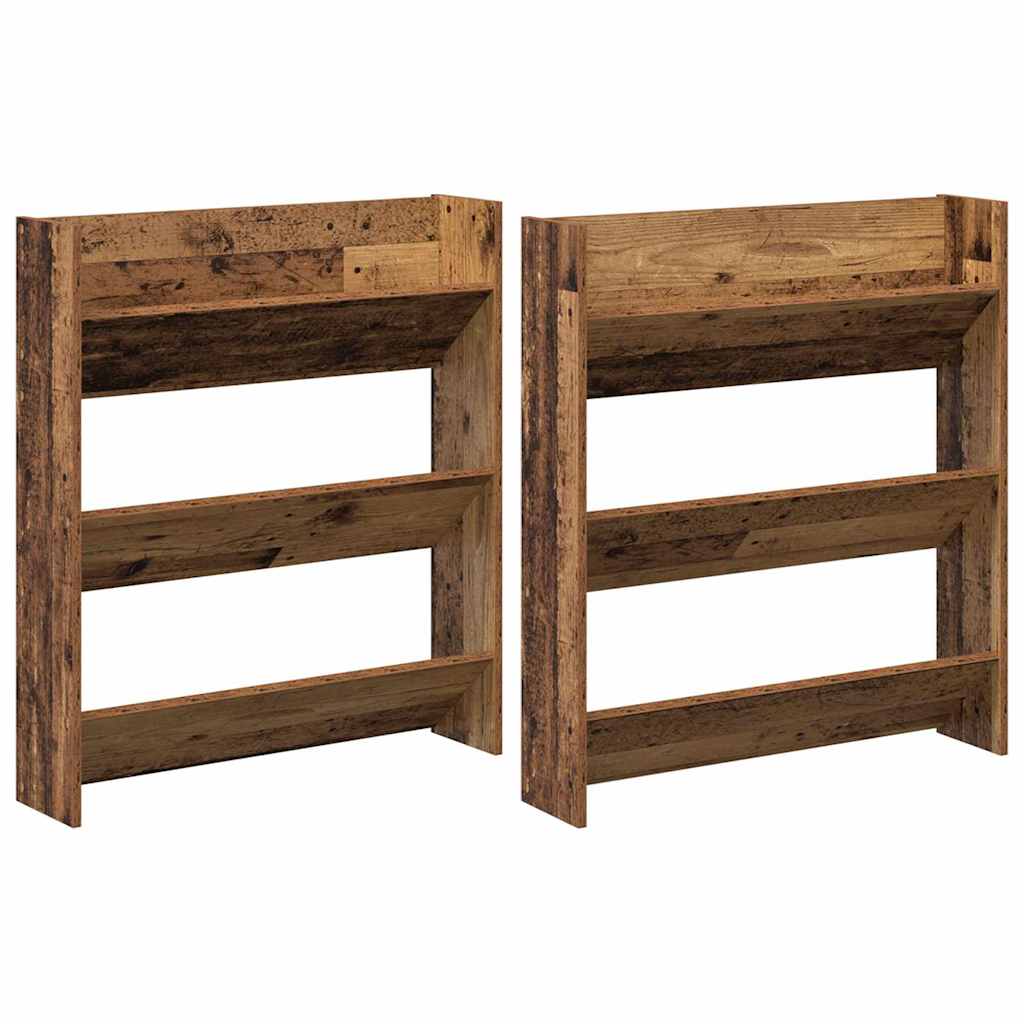 Cabinets à chaussures muraux Bois ancien Bois d'ingénierie - XIOS