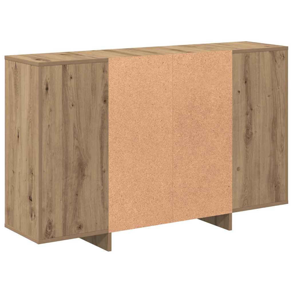 Buffet chêne artisanal 120 x 30 x 75 cm Bois d'ingénierie - XIOS