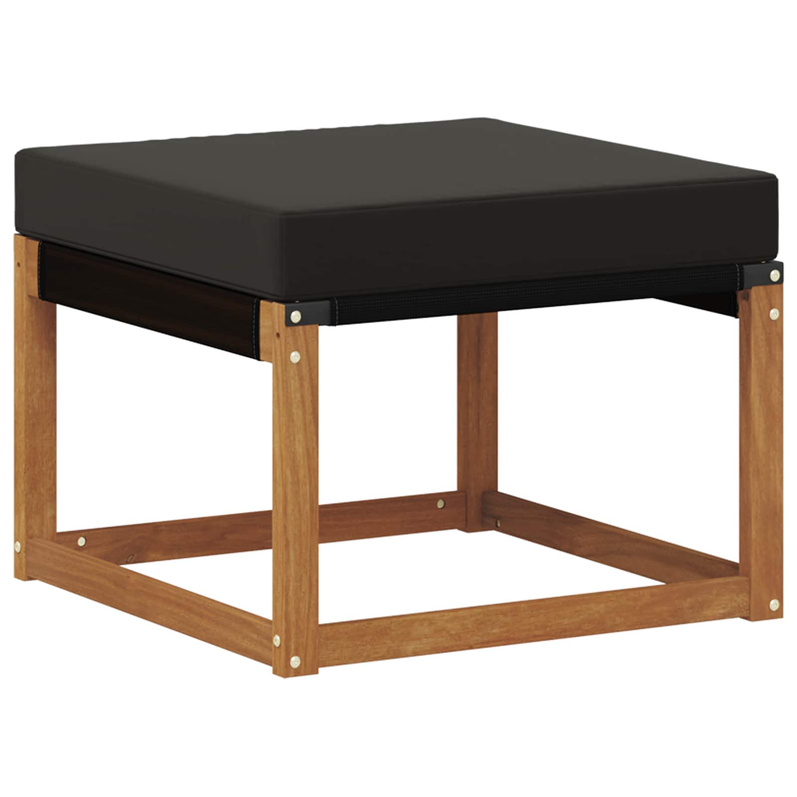 Ensemble de canapés d'extérieur 9 pcs Naturel et noir - XIOS