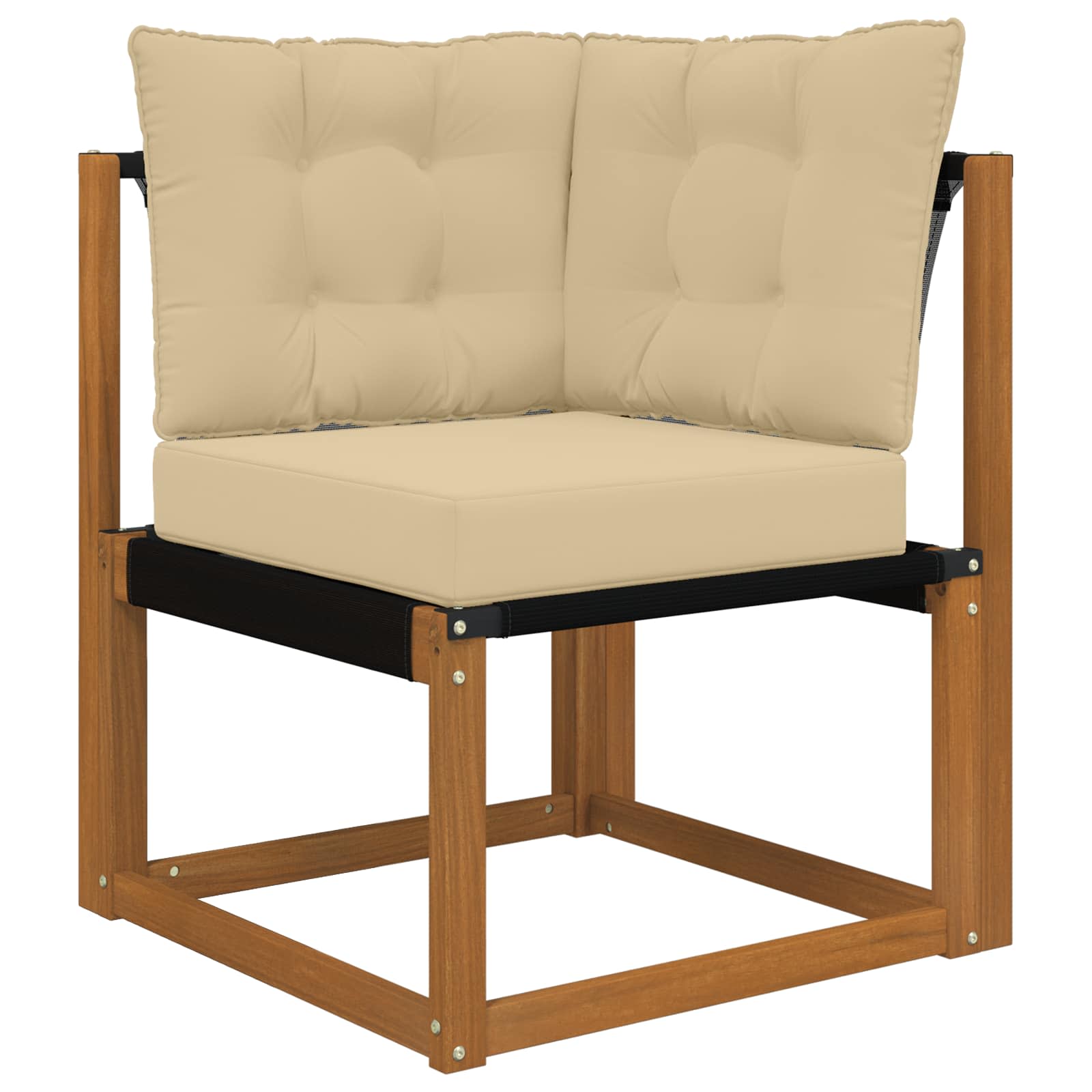 Ensemble de canapés d'extérieur 6 pcs Naturel et Beige - XIOS