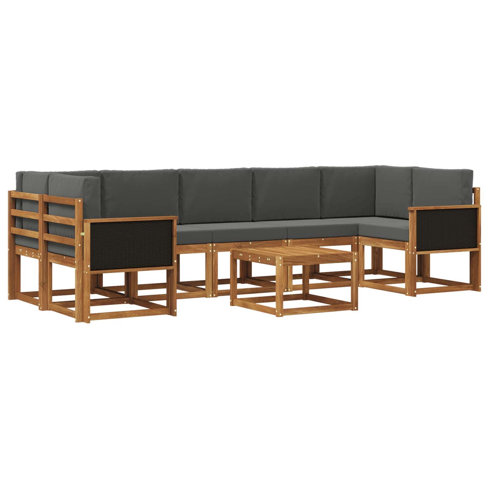 Ensemble de canapés d'extérieur avec coussin 6 pcs - XIOS