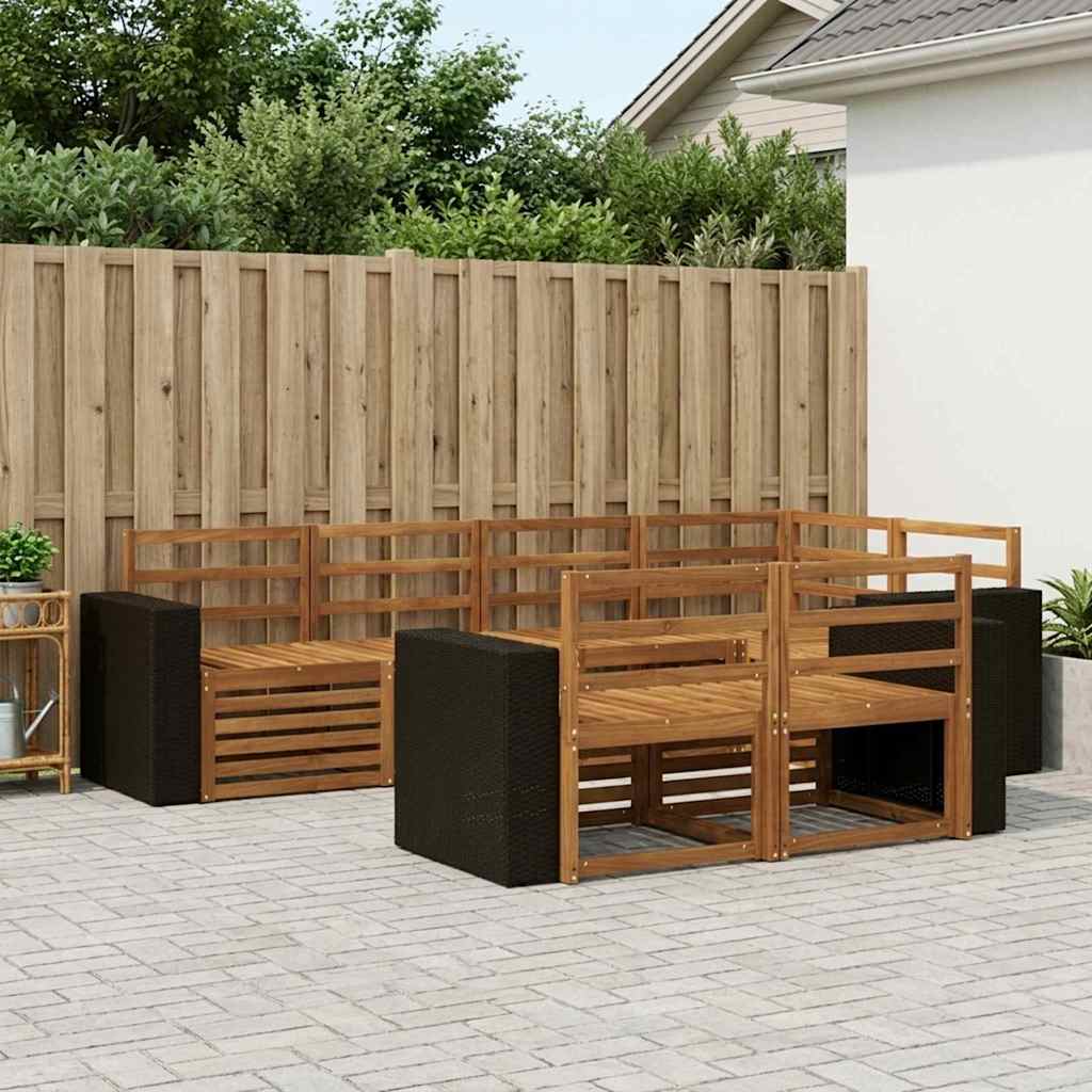 Ensemble de canapé d'angle 7 pcs Naturel - XIOS
